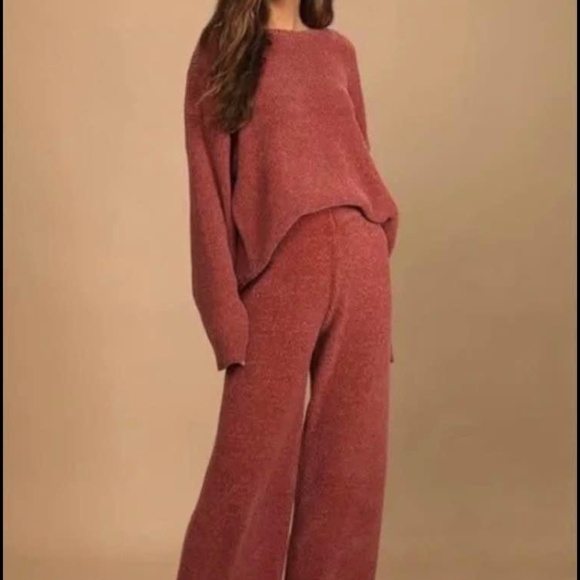 Lulus Sweaters - LULUS Chenille Sweater Set